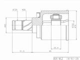 Шрус внутренний за 31 800 тг. в Шымкент