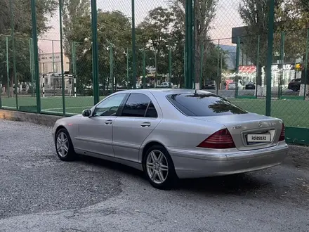 Mercedes-Benz S 320 2000 года за 3 500 000 тг. в Тараз – фото 6