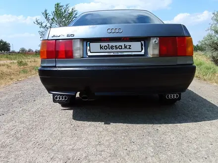 Audi 80 1991 года за 1 250 000 тг. в Тараз – фото 6