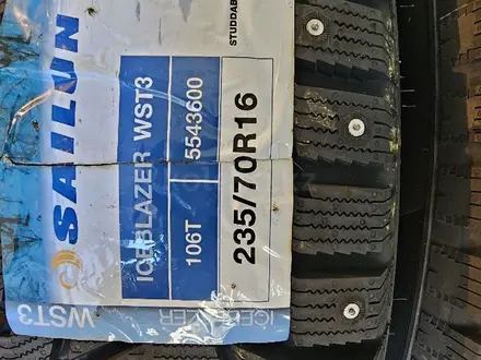 Автошины новые зимние шипованые 235/70R16 за 150 000 тг. в Шымкент – фото 2