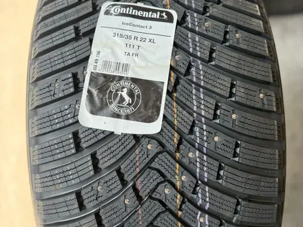 275/40/22 и 315/35/22 Continental Ice Contact 3 (шип) за 1 400 000 тг. в Алматы