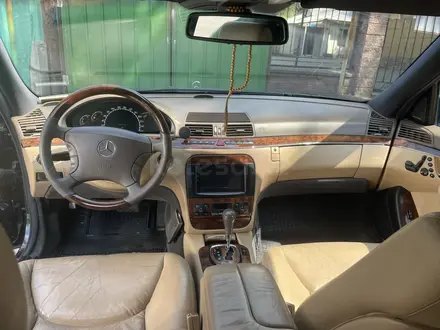 Mercedes-Benz S 350 2004 года за 6 500 000 тг. в Алматы – фото 15