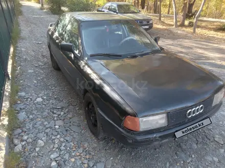 Audi 80 1988 года за 600 000 тг. в Талдыкорган – фото 6