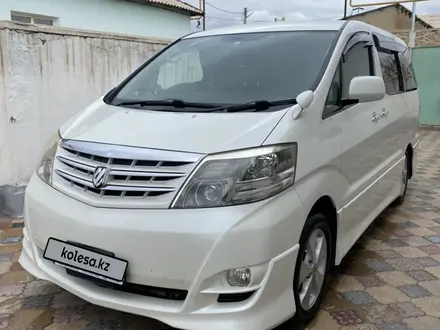 Toyota Alphard 2006 года за 8 800 000 тг. в Туркестан – фото 2