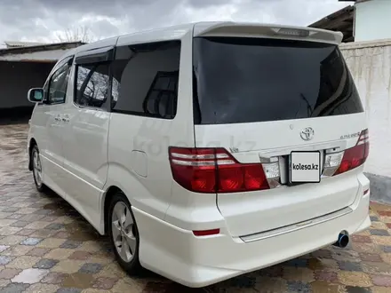 Toyota Alphard 2006 года за 8 800 000 тг. в Туркестан – фото 5