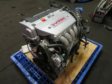 K-24 Мотор на Honda CR-V Двигатель 2.4л (Хонда) за 78 500 тг. в Астана – фото 2