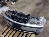 МОРДА НОУСКАТ БАМПЕР ФАРЫ В СБОРЕ BMW E46 РЕСТ за 200 000 тг. в Семей – фото 4