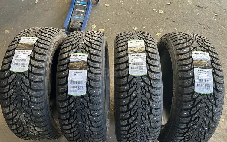 Шины IKON TYRES 225/55R18 102T AUTOGRAPH ICE 9 SUV за 110 000 тг. в Алматы