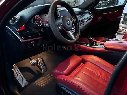 BMW X6 2017 года за 21 000 000 тг. в Алматы – фото 14