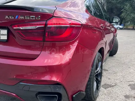 BMW X6 2017 года за 21 000 000 тг. в Алматы – фото 5