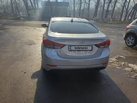 Hyundai Elantra 2015 года за 6 300 000 тг. в Алматы – фото 17