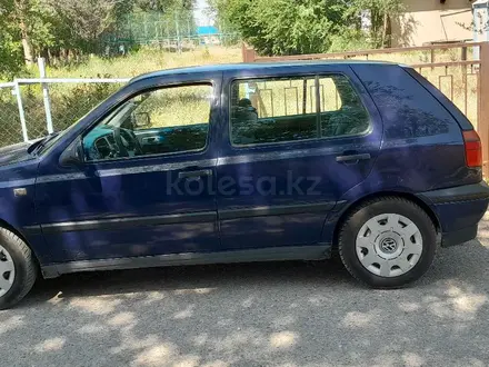 Volkswagen Golf 1993 года за 1 100 000 тг. в Тараз – фото 3