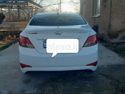 Hyundai Accent 2015 года за 5 200 000 тг. в Шымкент – фото 2