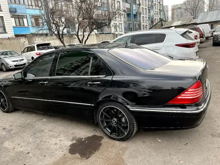 Mercedes-Benz S 500 2002 года за 4 500 000 тг. в Алматы – фото 14