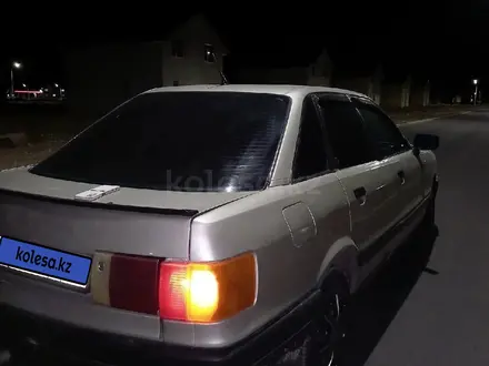 Audi 80 1988 года за 1 000 000 тг. в Талдыкорган – фото 3