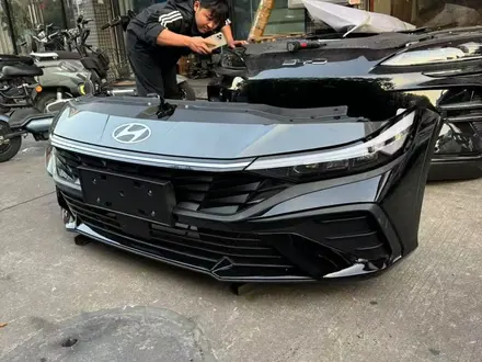 Хюндай Элантра Бампер Hyundai Elantra за 20 000 тг. в Астана – фото 2