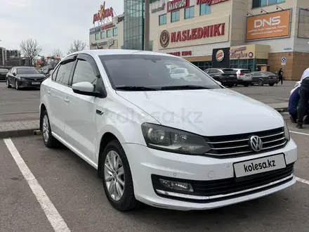 Volkswagen Polo 2015 года за 5 670 000 тг. в Алматы – фото 3