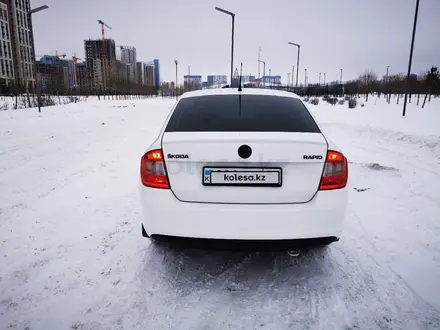 Skoda Rapid 2014 года за 3 950 000 тг. в Астана – фото 7