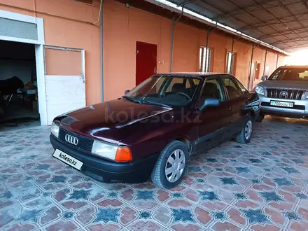 Audi 80 1990 года за 800 000 тг. в Шиели – фото 2