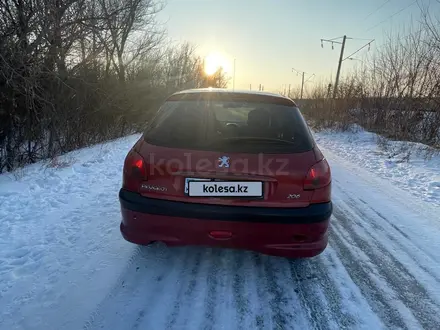 Peugeot 206 2005 года за 2 500 000 тг. в Караганда – фото 15