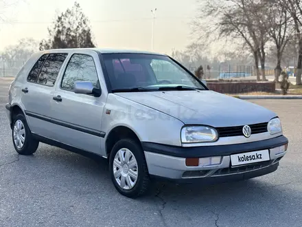 Volkswagen Golf 1995 года за 1 100 000 тг. в Тараз – фото 3