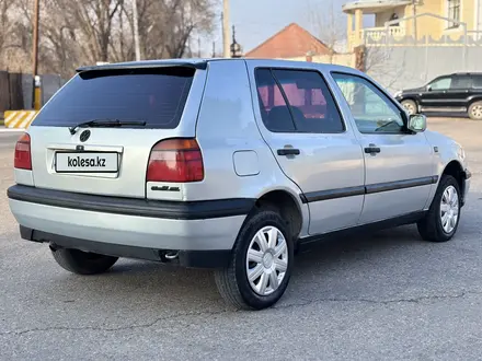 Volkswagen Golf 1995 года за 1 100 000 тг. в Тараз – фото 7
