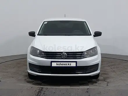 Volkswagen Polo 2015 года за 3 250 000 тг. в Астана – фото 2