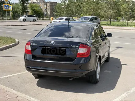 Skoda Rapid 2013 года за 4 000 000 тг. в Астана – фото 3