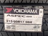 215/60R17 Yokohama Aspec A349үшін55 420 тг. в Шымкент