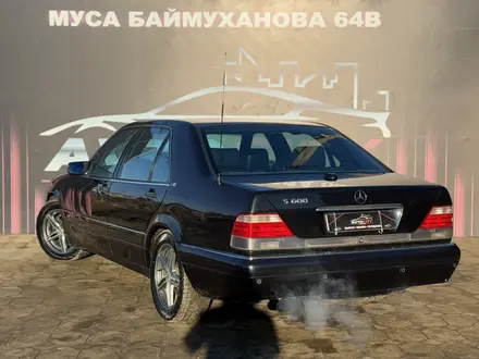 Mercedes-Benz S 600 1996 года за 4 150 000 тг. в Атырау – фото 9