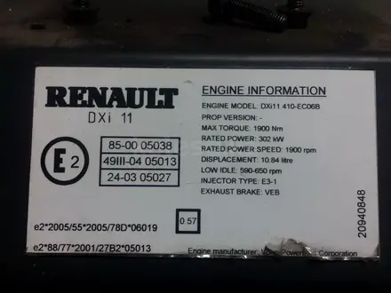 Двигатель Renault Truck Premium 2 dxi11*105034*a1* L в Костанай – фото 2