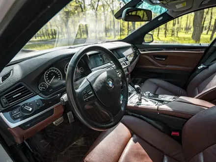 BMW 528 2012 года за 8 350 000 тг. в Алматы – фото 27