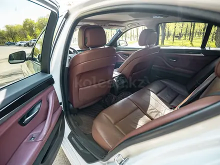 BMW 528 2012 года за 8 350 000 тг. в Алматы – фото 40