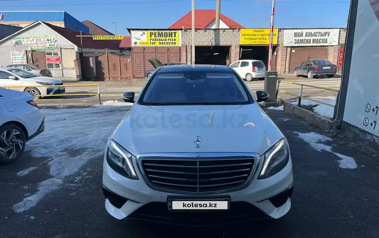 Mercedes-Benz S 63 AMG 2015 годаүшін29 500 000 тг. в Шымкент