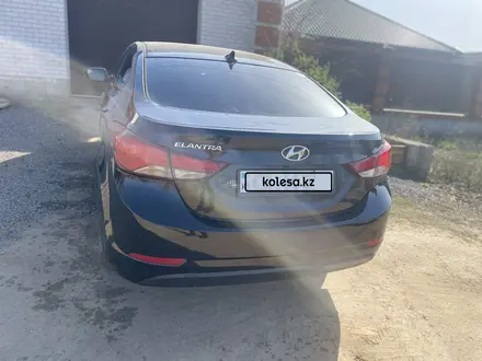 Hyundai Elantra 2015 года за 6 800 000 тг. в Актобе – фото 7