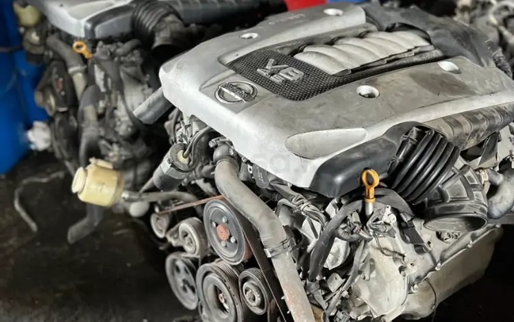 Двигатель на Infiniti FX45 4.5 VK45 ДВС АКПП за 125 000 тг. в Алматы