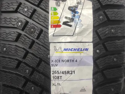 265/45/21. Michelin X ice north 4. Шипованные шины за 1 625 000 тг. в Астана