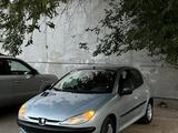 Peugeot 206 2002 года за 1 200 000 тг. в Уральск – фото 4