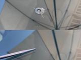 Ремонт скола, трещины на лобовом стекле. Реставрация — ремонт автостекла. в Алматы – фото 2