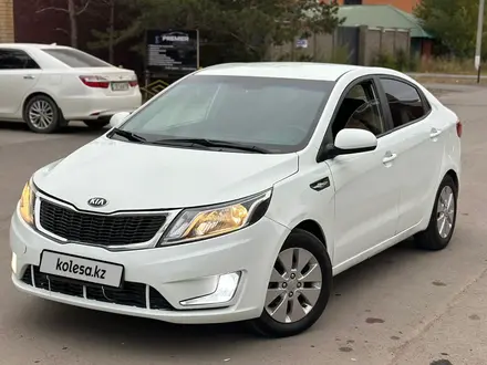 Kia Rio 2014 года за 4 400 000 тг. в Астана – фото 2