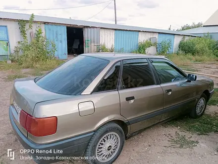 Audi 80 1989 года за 1 222 221 тг. в Уральск – фото 2