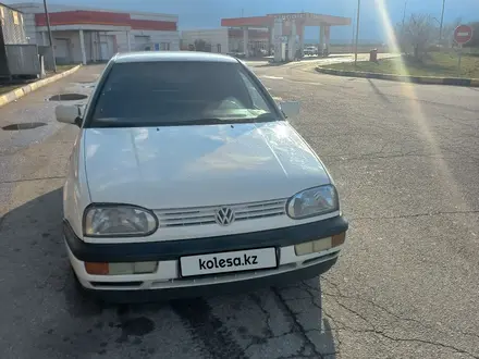 Volkswagen Golf 1992 года за 1 700 000 тг. в Тараз – фото 2