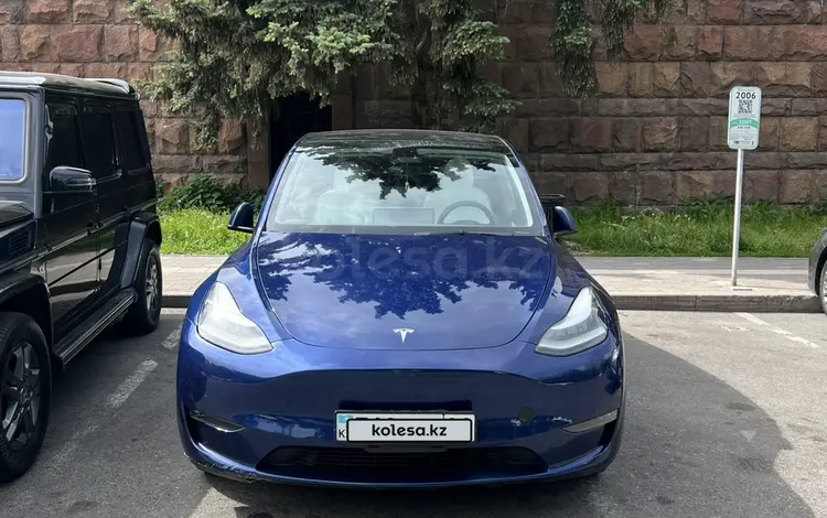 Tesla Model Y 2021 года за 12 900 000 тг. в Алматы