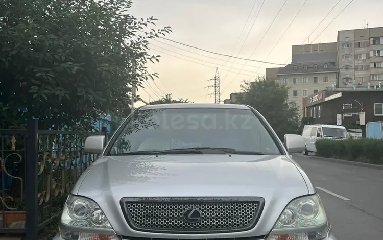 Lexus RX 300 2001 года за 5 500 000 тг. в Талдыкорган