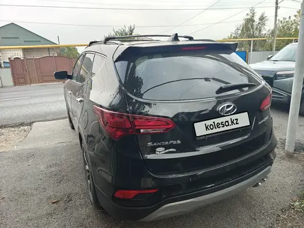 Hyundai Santa Fe 2017 года за 10 000 000 тг. в Алматы – фото 3