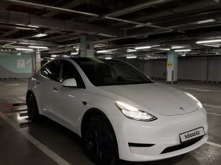 Tesla Model Y 2024 года за 13 850 000 тг. в Алматы – фото 5