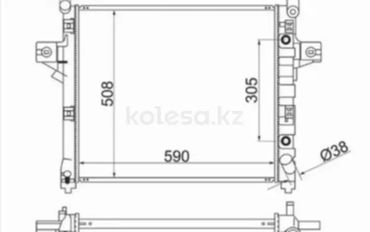Радиатор за 55 400 тг. в Шымкент