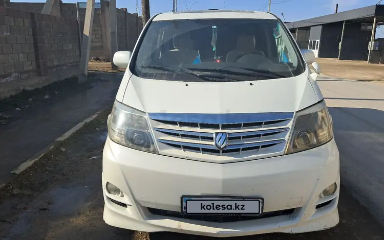 Toyota Alphard 2008 года за 8 300 000 тг. в Шымкент