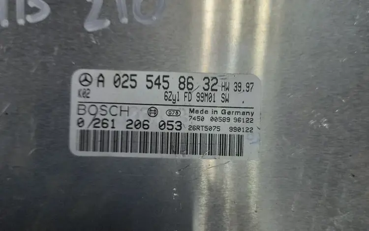 Блок управления двигателем мерседес Е 210 за 35 000 тг. в Караганда