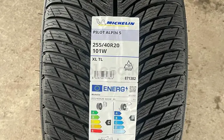 Michelin pilot alpin 5 255/40 R20 Franceүшін250 000 тг. в Алматы